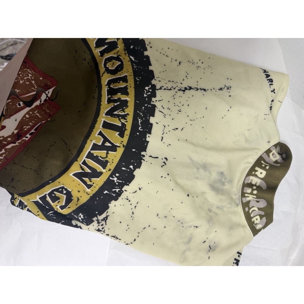 Designs Short Sleeve‎  Adult Mountain Grown Bike Jersey Tan SM USA